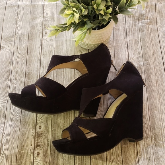 Nine West Shoes - 5 for 38$ Black wedge heels
